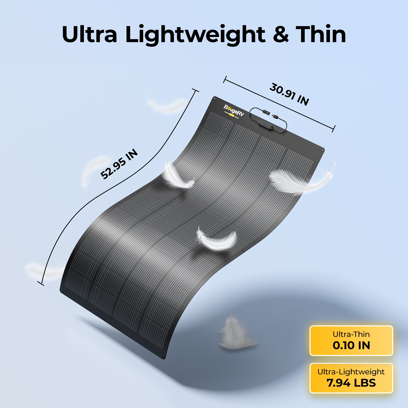 Ultra light and thin