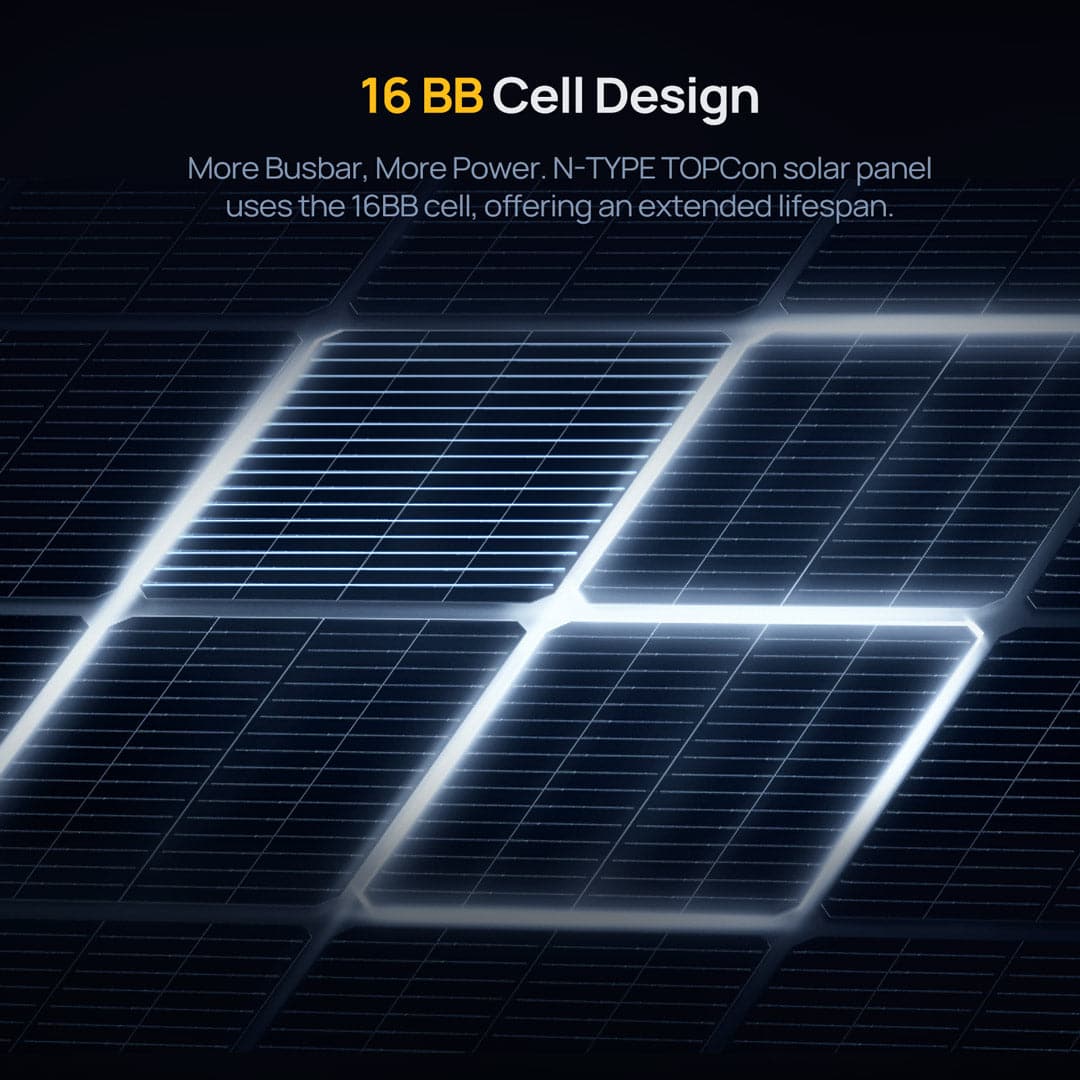 16-busbar N-Type cells