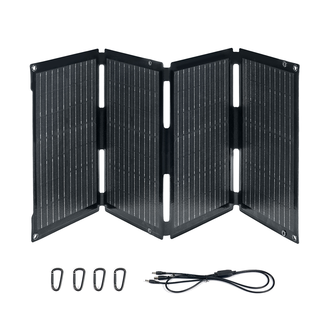 BougeRV 50W Flexible Panel — Monocrystalline (flexible) solar panel, view 1