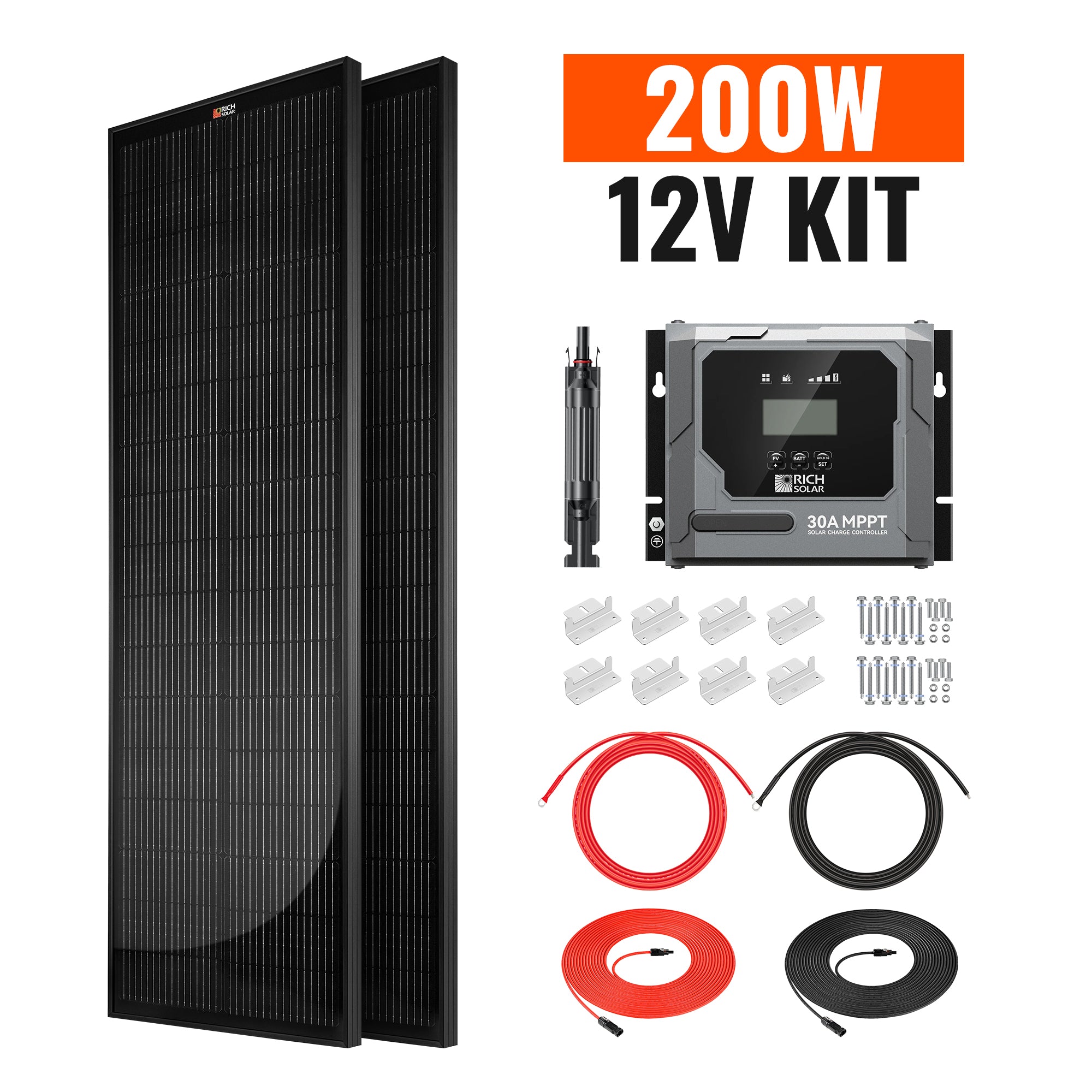 A complete 200W 12V kit