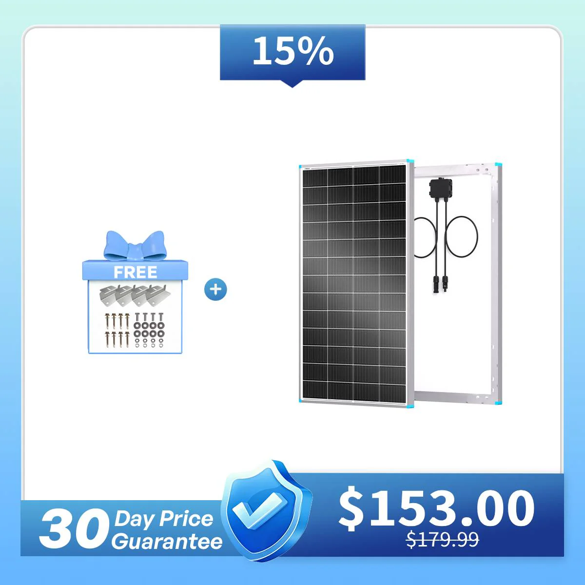 Renogy 200W Monocrystalline